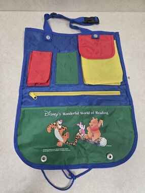 Disney Winnie The Pooh Childrens Backseat Car Organizer And Multi Pouch Bag